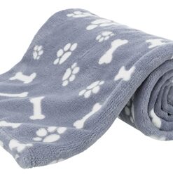 TRIXIE HONDENDEKEN KENNY FLEECE BOT / POOTJES BLAUW