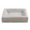 BIA BED SKANOR HOES HONDENMAND BEIGE