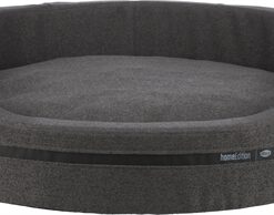 TRIXIE HONDENMAND CITYSTYLE OVAAL HOME EDITION DONKERGRIJS
