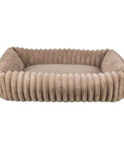 TRIXIE HONDENMAND LONNI RIBFLUWEEL HOEKIG LICHTBRUIN