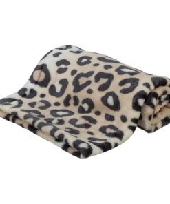 TRIXIE HONDENDEKEN LEO SOFT PLUCHE CREME / PANTERPRINT