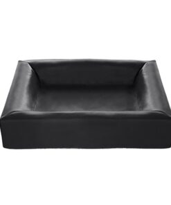 BIA BED KUNSTLEER HOES HONDENMAND ZWART